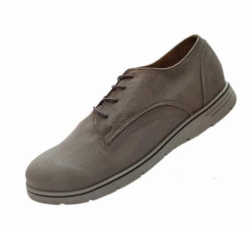 Zapato Casual Para Hombre MARCA RAZGO Color Gris Estilo Derby 