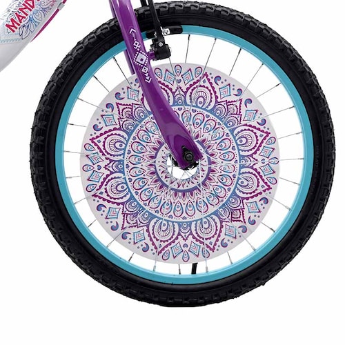 Bicicleta Veloci Mandala Plus BMX Rodada 20 Blanco