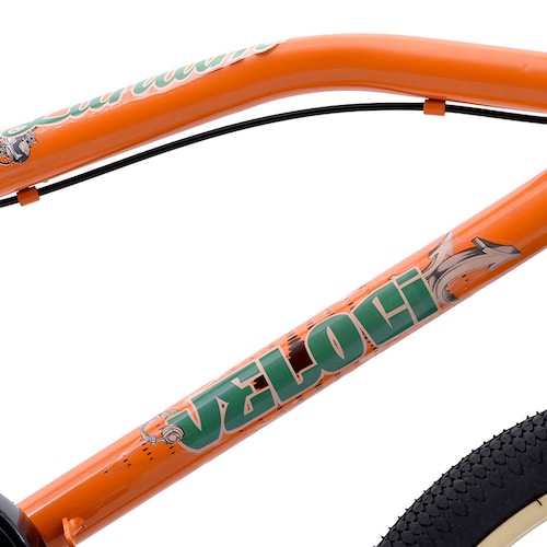 Bicicleta Veloci Lithium BMX Rodada 20 Naranja
