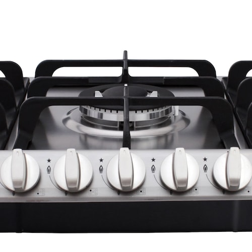 Parrilla de gas empotrable SUPRA TECH parrilla empotrable de acero inoxidable de 5 quemadores