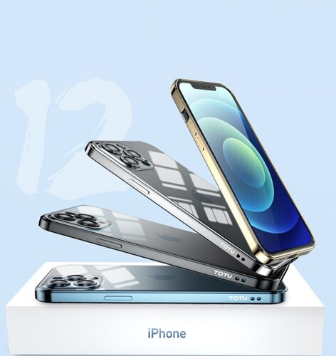 Protector Totu Soft Jane Hardcover para iPhone 12 Pro Max