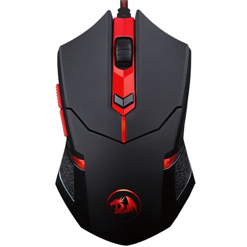 Kit Teclado Mouse Diadema y MousePad Redragon S101-BA-2 Gaming Español