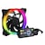 Kit De Ventiladores RGB Gamer De 120mm Ocelot Con Control Inalambrico