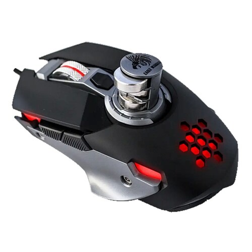 Mouse Gaming Óptico Hive Eagle Warrior Con Sistema De Peso Personalizado