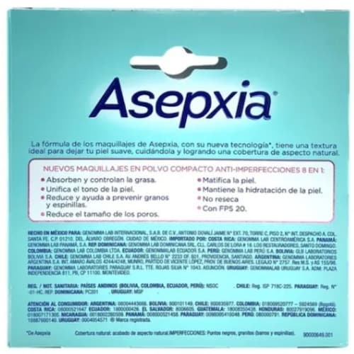 Asepxia Carbón Detox Gel Exfoliante 120 G. Limpia La Piel