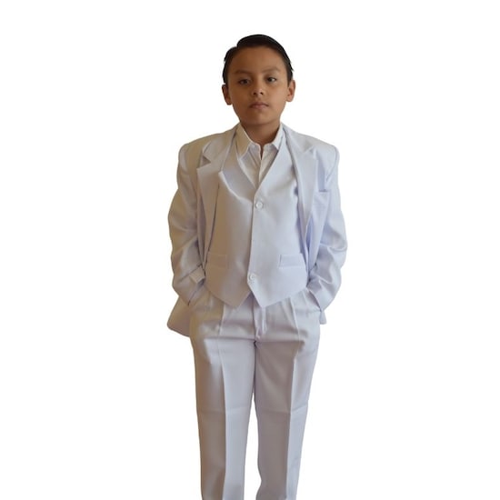 Traje Blanco para Primera Comunion Piezas