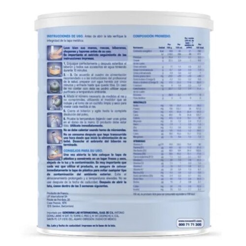 Fórmula Infantil En Polvo Bayer Novamil 1 En Lata 800g