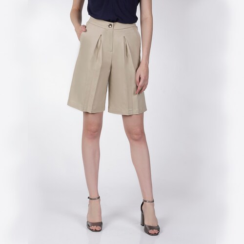 Shorts Bermuda Amori para Dama Caqui