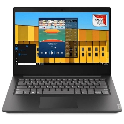  Laptop  AMD A4 9125 Disco Duro 500 GB Ram 4 GB Windows 10 Home 14" Color Negro Lenovo Ideapad S145-14AST 