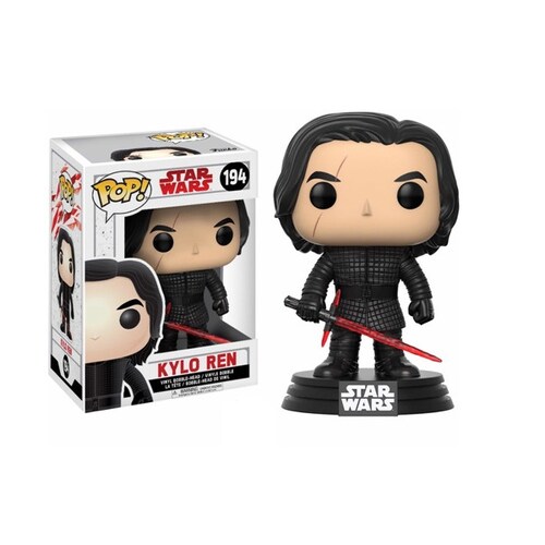 Funko Pop Figura Acción Star Wars Kylo Ren 194