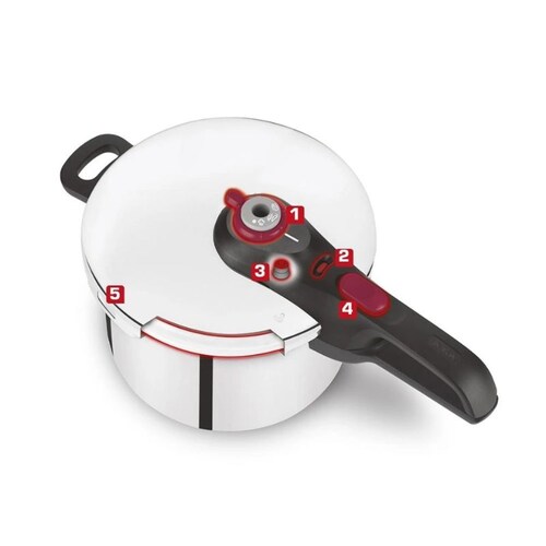 Olla De Presión T-fal ACERO INOXIDABLE 6LT P2530753