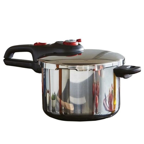 Olla De Presión T-fal ACERO INOXIDABLE 6LT P2530753