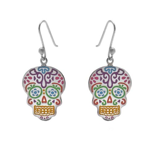 Pendientes Catrina Rosa María Marga 