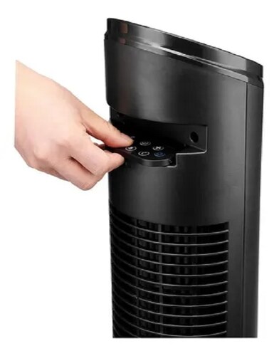 Ventilador De Torre Programable Y Oscilante OmniBreeze Negro