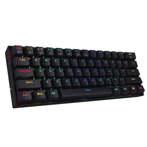 Teclado Gamer Redragon Draconic Mecanico (switch café)