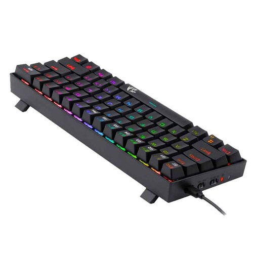 Teclado Gamer Redragon Draconic Mecanico (switch café)