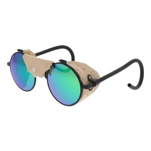 Julbo Vermont Noir Lentes De Sol, Piel Khaki, Micas Verdes