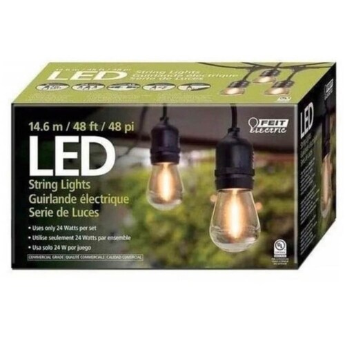 Extension Serie de Luces Focos LED Vintage 14.6m