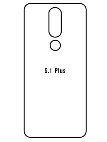 SUNSHINE Protector de Pantalla de Hidrogel Premium Para NOKIA 5.1 PLUS SPAIN SE B
