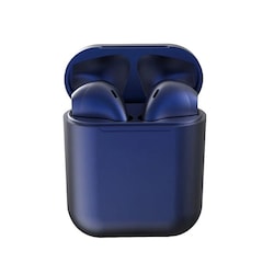 Audífonos Inalámbricos Bluetooth i12 Color Azul Marino
