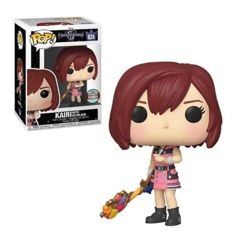 Funko Pop Figura Acción Kingdom Kairi With Keyblade 624 Specialty Series 