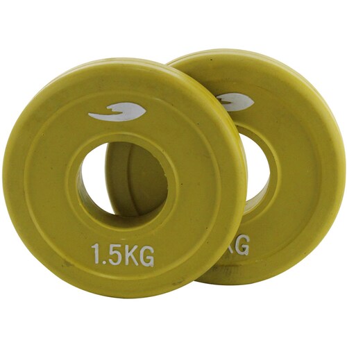 Par Discos Olimpicos Fire Sports® Caucho 1.5 Kg Pesas Bumper