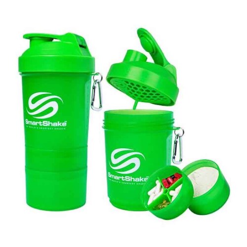 Shaker Slim SmartShake 500 ml - Verde Neon