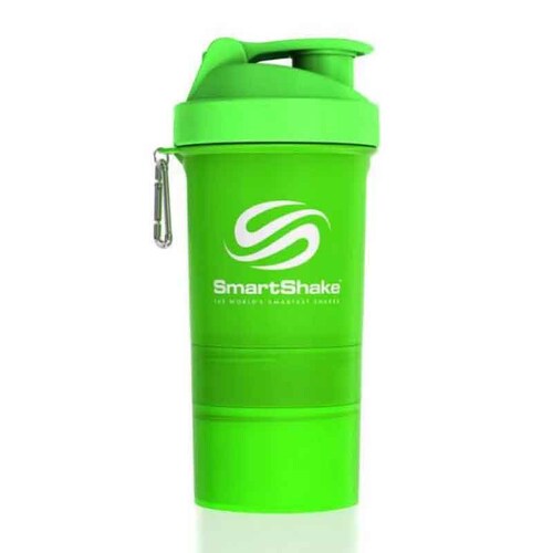 Shaker Slim SmartShake 500 ml - Verde Neon