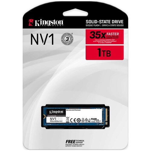 M.2 2280 SSD 1TB Kingston NV1 NVMe SNVS/1000G