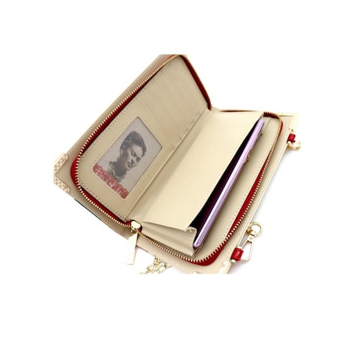 Cartera Crossbody Roja Frida Kahlo Cactus Original FC928