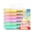 Resaltador Colores Pastel Kores X 6 High Liner Plus Pastel