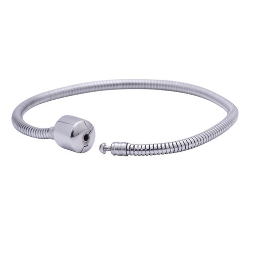 LuckyLy Pulsera para Charms Nuria - Plata, Oro Rosa