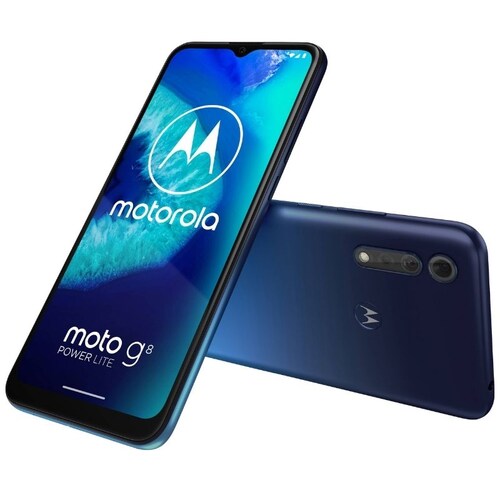 Motorola Moto G8 Power Lite Royal Blue  4GB + 64GB Desbloqueado DUAL SIM