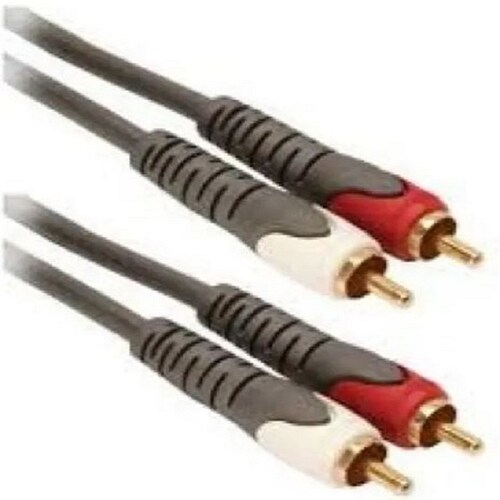 Cable home theater 1,8mm 2 plugs RCA a 2 plugs RCA