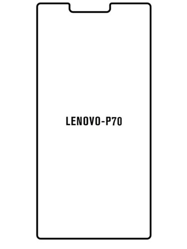 Jeco 99F Kit de Mica Hidrogel AZUL Frontal+Trasera LENOVO P70
