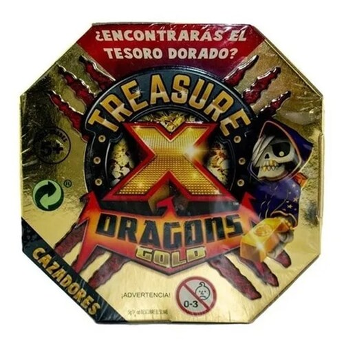 Treasure X Dragons Gold Cazadores Figura Sorpresa Moose