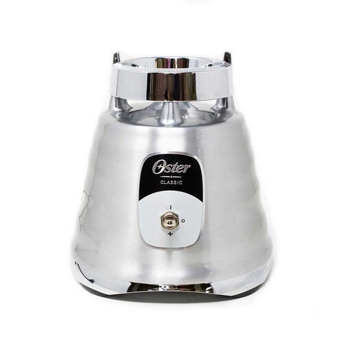 Licuadora 1 Velocidades + Pulso Vaso de Vidrio Clásica Cromo Oster Blst4127.