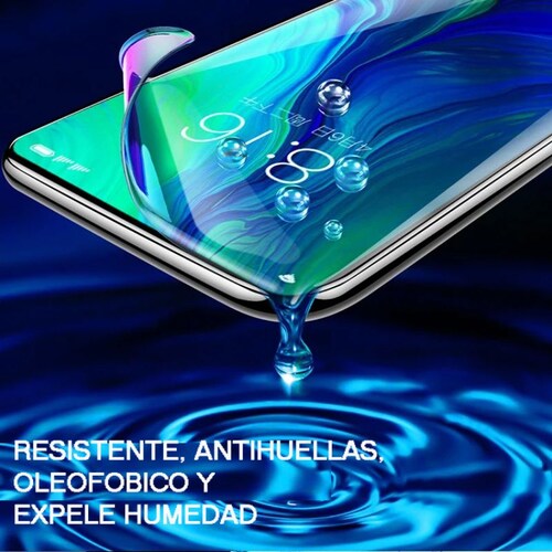 Jeco 99F Kit de Mica Hidrogel AZUL Frontal+Trasera Iphone 12 Pro 6.1