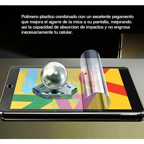 Jeco 99F Kit de Mica Hidrogel AZUL Frontal+Trasera BLU G5 PLUS