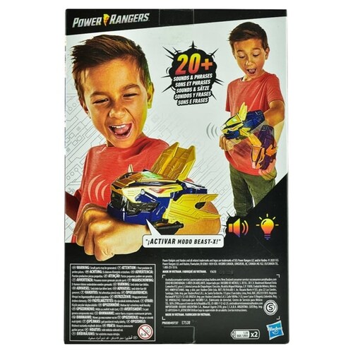Beast-x King Morpher Power Rangers Amarillo Luz Y Sonido Hasbro