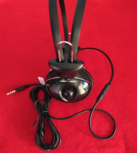 AUDIFONO DIADEMA CON MICROFONO 3.5 MM SIN ADAPTADOR PERFECT CHOICE NEGRO PC-113171 PC LAP NEGRO