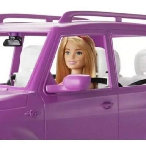 barbie camioneta viaje de Hermanas Estate Rosa