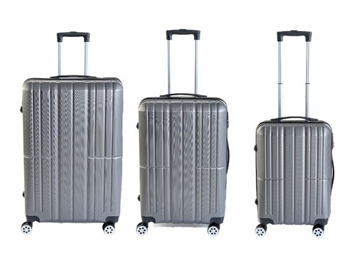 Set 3 Maletas Rigidas 4 Ruedas Giro 360 Grados Mango Ergonomico Viaje Vacaciones 20 24 28