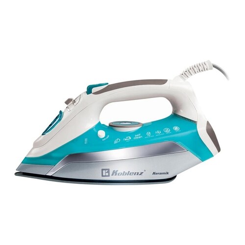 Plancha Koblenz PKK-750 cerámic Keramik Vapor Vertical 1600W.