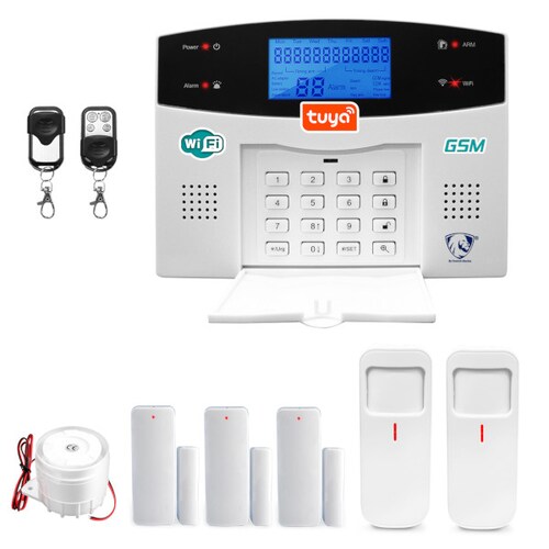 Alarma WIFI GSM Kit 7 Alerta Inalambrica Celular Seguridad Plus Casa