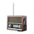 Bocina Portatil Radio Am Fm Usb Aux Bluetooth Recargable