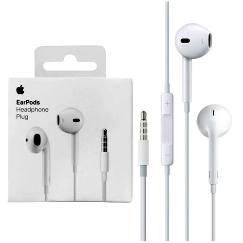 Apple Jack 3.5 Original Audifonos Earpods iPhone iPad iPod.
