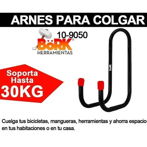 Kit De 2 Soporte Para Colgar Bicicleta A La Pared Arnes De Acero .