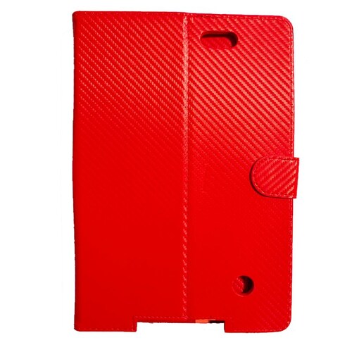 FUNDA CON TECLADO EN    E S P A Ñ O L   COMPATIBLE CON TABLET DE 10 PULGADAS, ROJO   