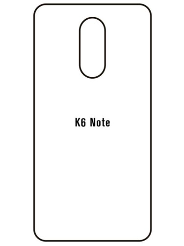 Jeco 99F Kit de Mica Hidrogel AZUL Frontal+Trasera LENOVO K6 NOTE